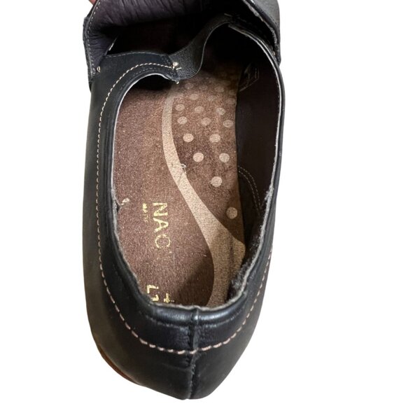 Naot Shoes Angin Loafer Womens Size 42 US 11-11.5 Black Suede Leather Slip On - Picture 9 of 14